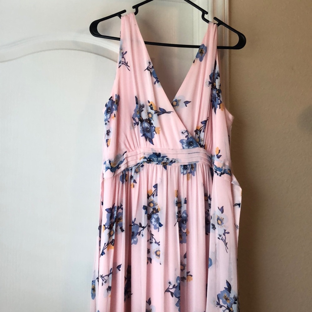 Maternity maxi dress